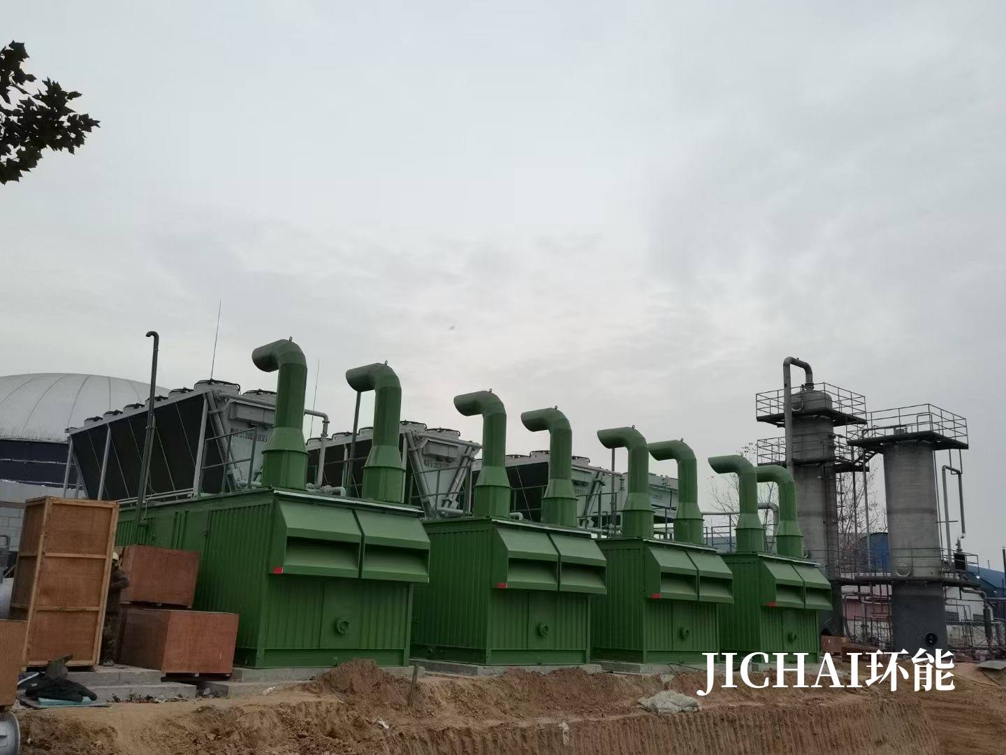 2500кВА табиғи газ қозғалтқышының генераторы 2500kVA Natural Gas Engine Generator