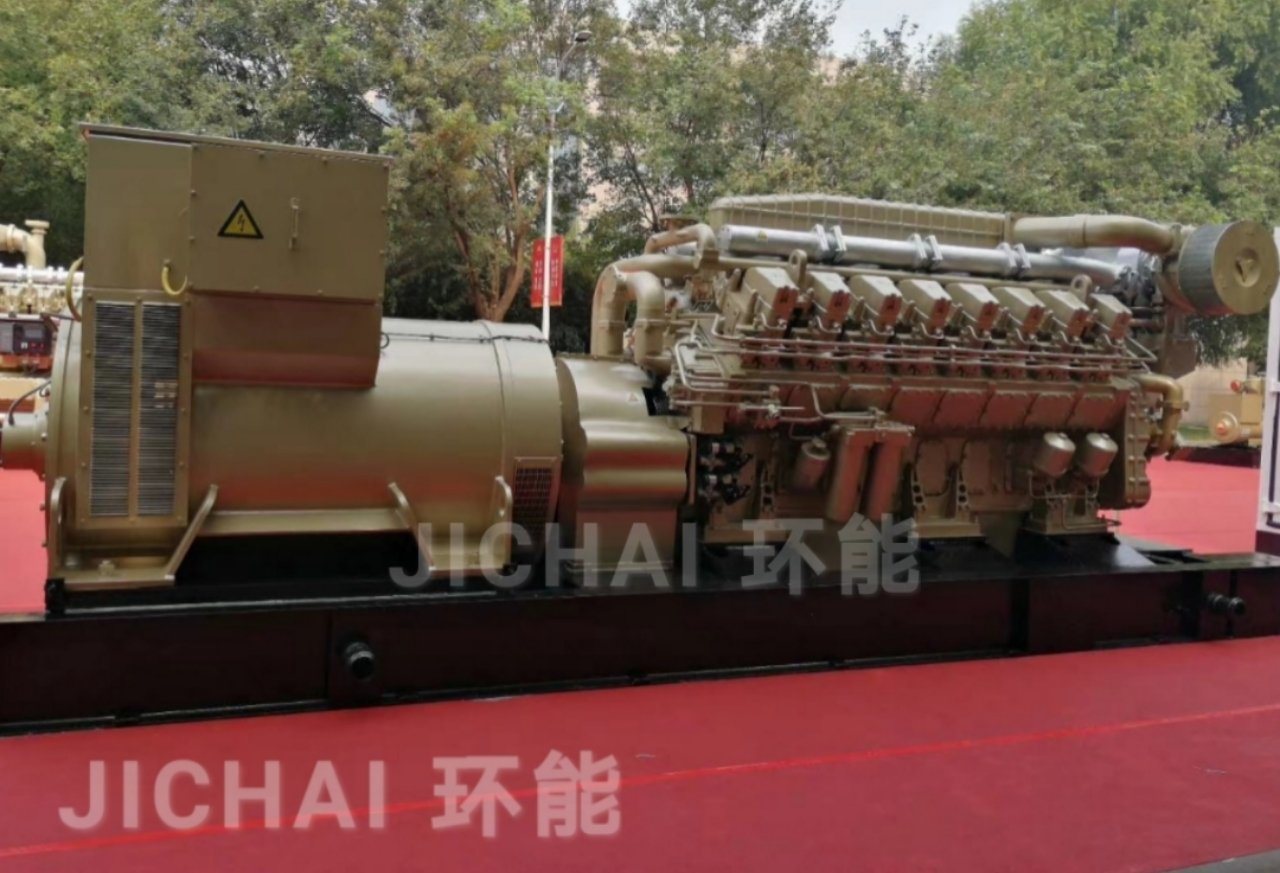 1500-kW-Container-Erdgasmotorgenerator