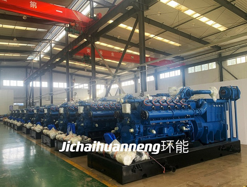 Генератор газового двигателя мощностью 700 кВт 700kW Natural Gas Engine Generator