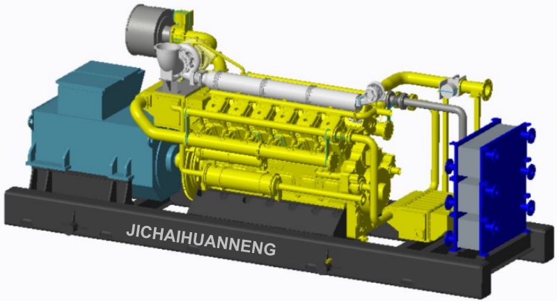 400kW LNG Engine Generator