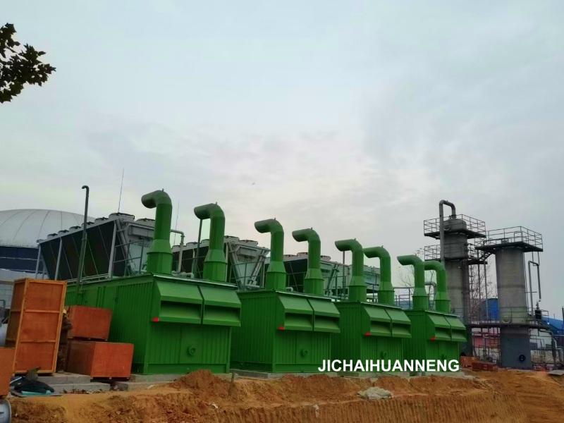 2000 кВт контейнерлік түрдегі табиғи газ қозғалтқышының генераторы