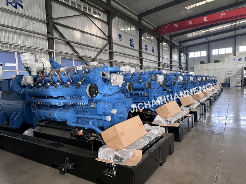 700kW Syngas အင်ဂျင်ဂျင်နရေတာ