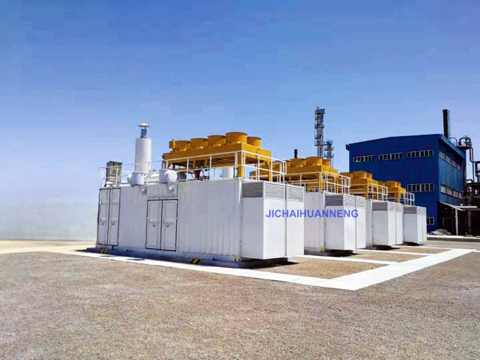 เครื่องยนต์ขนาด 900kW LNG Genenrator