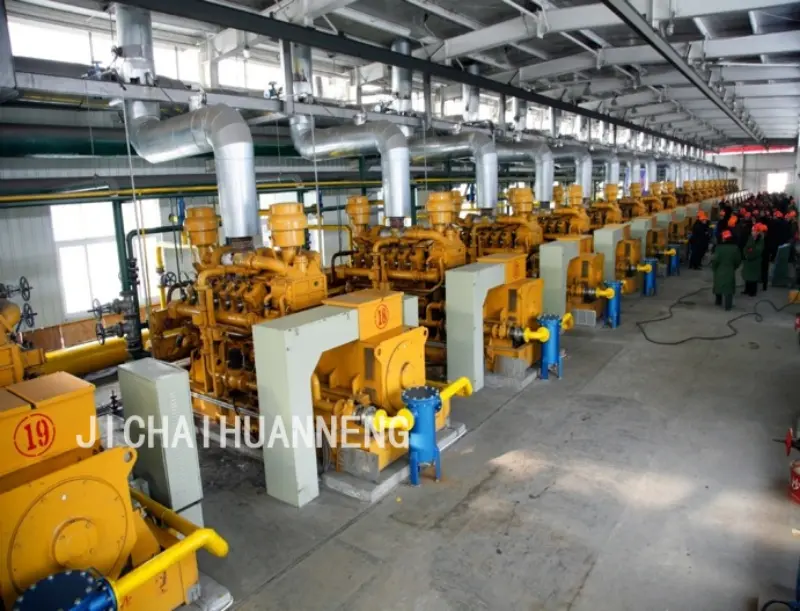 16* 500kW Gas Power Station In Shanxi  16* 500kW Gas Power Station In Shanxi