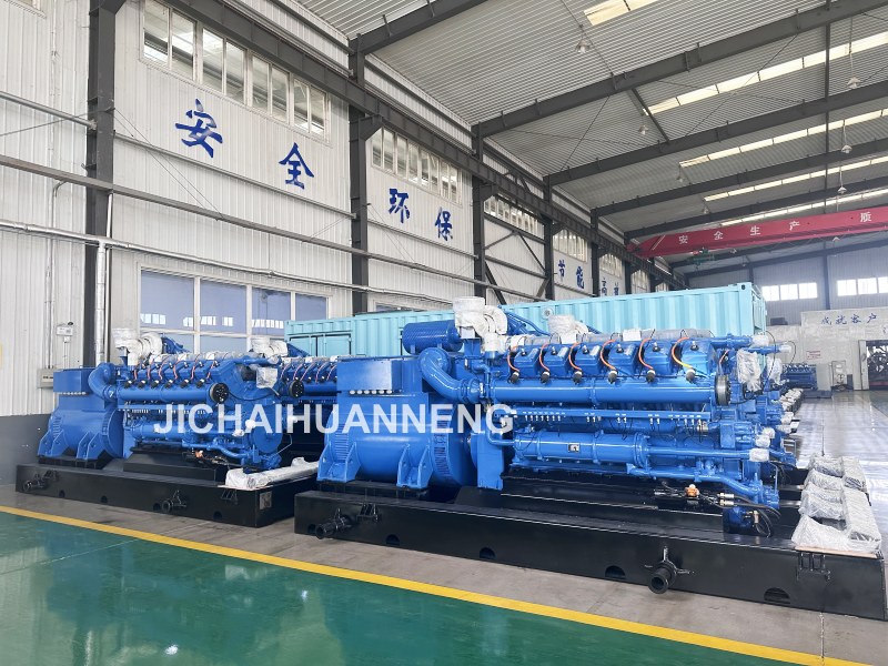 36 Gas Engine Generator Sets အရည်အသွေးနှင့် အရေအတွက် အာမခံချက်ဖြင့် ပို့ဆောင်ပေးပါသည်။ 36 Sets Gas Engine Generator Set Delivered With Quality And Quantity Guaranteed