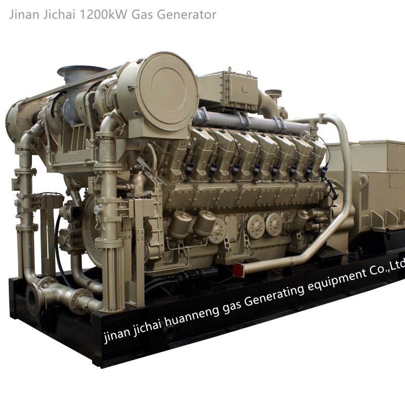 เครื่องยนต์เครื่องยนต์ก๊าซขนาด 1200kW LNG