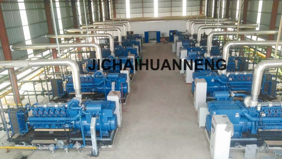 25×700 kW Erdgasgenerator