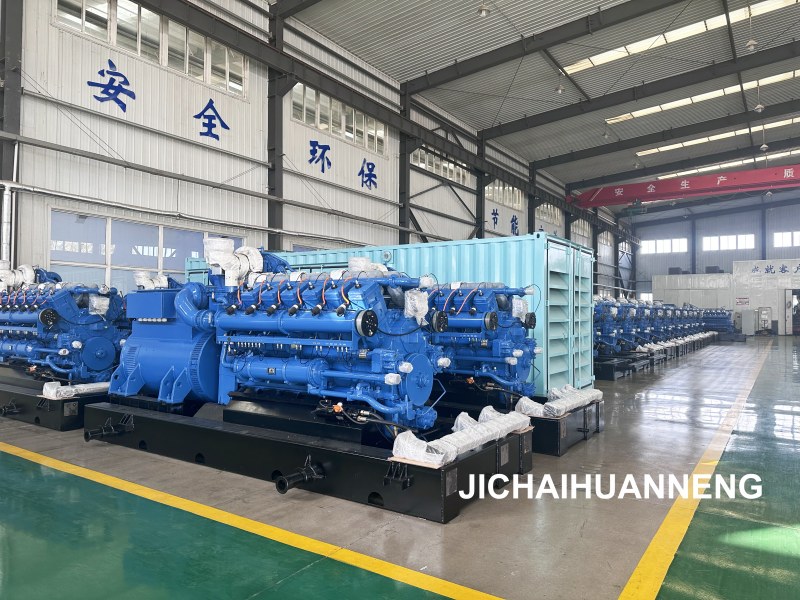 36 Gas Engine Generator Sets အရည်အသွေးနှင့် အရေအတွက် အာမခံချက်ဖြင့် ပို့ဆောင်ပေးပါသည်။ 36 Sets Gas Engine Generator Set Delivered With Quality And Quantity Guaranteed